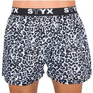 Styx B551 - Cheetah, Multicoloured, size M - Boxer Shorts