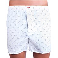 Gosh G24 - sharks, white size XXL - Boxer Shorts