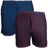 Molvy 2Pack KP-033-BBU, multicolour size M - Boxer Shorts
