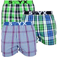 Styx 3Pack B7323839, multicolour size L - Boxer Shorts