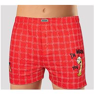 Andrie PS 5465 C, red size 3XL - Boxer Shorts
