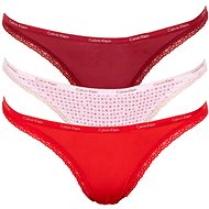 Calvin Klein 3Pack QD3592E-3MJ, multicolour size L - Thong