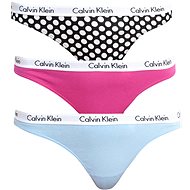 Calvin Klein 3Pack QD3587E-AK3, multicolour size L - Thong