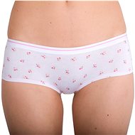 Molvy MD-558-BEB, Flowers, White, size L - Pants
