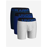 Under Armour 3Pack 1363620 408 - modrá/šedá, vícebarevná - Boxerky