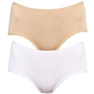 Molvy 2Pack MD-813-KPU - White/Beige, Multicoloured, size L - Pants
