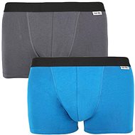 Nur Der 2Pack 827756 - gray / blue size XXL - Boxer Briefs