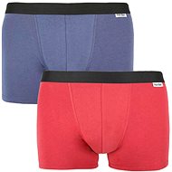 Nur Der 2Pack 827756 - red / gray size XXL - Boxer Briefs