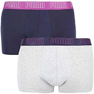 Puma 2Pack 100000884 022 - gray / purple size M - Boxer Briefs