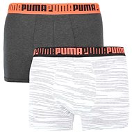 Puma 2Pack 100001140 004 - gray / white size M - Boxer Briefs