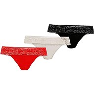 Tommy Hilfiger 3Pack UW0UW02036 0WF multicolour - Thong