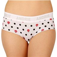 Andrie PS 2408 A - black polka dot size L - Pants