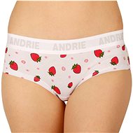 Andrie PS 2425 B - white, strawberries size L - Pants