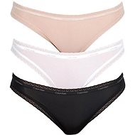 Calvin Klein 3Pack QD3802E-FIY - multicolour - Thong
