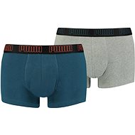 Puma 2Pack 100000884 027- blue/grey - Boxer Briefs