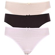 Andrie 3Pack PS 2847 B - white/black. /yellow. - Pants