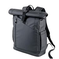 TROIKA Black Roll Top 17,5 l - Sports Backpack