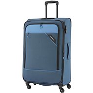 Travelite Derby 4W L Blue - Suitcase
