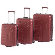 Travelite Vector 2W S, 4W M, L Coral - Case Set