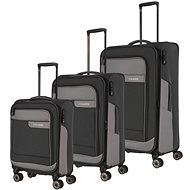 Travelite Viia 4W S, M, L + Duffle Anthracite - Case Set