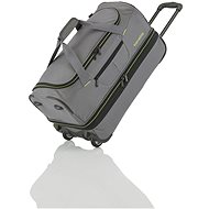 Travelite Basics Wheeled duffle S Grey/green - Travel Bag