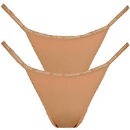 Calvin Klein 2Pack QD3807E-BO8 - brown size. M - Thong