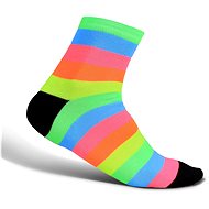 TXR Neon semi-high striped, size 38/40 - Socks
