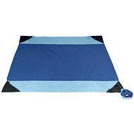 Ticket To The Moon Beach Blanket royal blue / light blue - Picnic Blanket