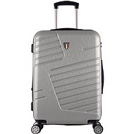 TUCCI Boschetti T-0278/3-M ABS - silver - Suitcase