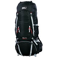 High Peak Zenith 75+10 black - Tourist Backpack