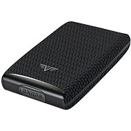 TRU VIRTU Credit Card Holder RAZOR Fan - Diagonal Carbon Black - Wallet
