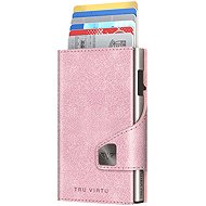 Tru Virtu Click & Slide - Leather Glitter Rosé - Wallet