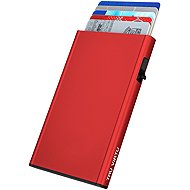 Tru Virtu card case Click & Slide silk Red - Wallet