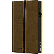 Tru Virtu Wallet Click & Slide Strap Edge Caramba Mossgreen Earth / Black - Wallet