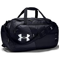 Under Armour Undeniable Duffel, Black/Silver - Sports Bag