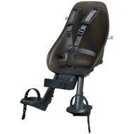 Urban Iki Front Bike Seat with Clamp Adapter Koge Brown/Bincho Black - Children's Bike Seat