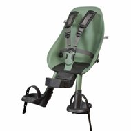 Urban Iki Front Bike Seat with Clamp Adapter Icho Green/Bincho Black - Children's Bike Seat