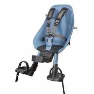 Urban Iki Front bike seat with Fuji Blue/Bincho Black adapter - Children's Bike Seat