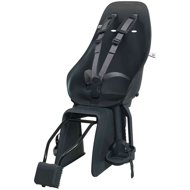 Urban Iki Rear Bike Seat with Adapter and Seatpost Carrier Set Bincho Black/Bincho Black - Children's Bike Seat