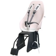 Urban Iki Rear Bike Seat with Adapter and Saddlebag Carrier Set Sakura Pink/Shinju White - Children's Bike Seat
