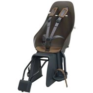 Urban Iki Rear Bike Seat with Adapter and Seatpost Carrier Set Koge Brown/Kurumi Brown - Children's Bike Seat