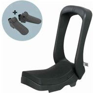 Urban Iki Junior rear seat without carrier adapter Bincho Black/Bincho Black - Children's Bike Seat