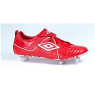 Umbro SPECIALI PRO ENGLAND SG Red/White, size 41.5 EU/265mm - Football Boots
