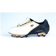 Umbro SX VALOR II A HG White/Black/Gold, Size 38 EU/240mm - Football Boots