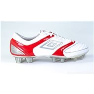 Umbro STEALTH PRO HG White/Silver/Red, size 42 EU / 270mm - Football Boots