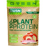 USN 100% Plant Protein, 900g, strawberry - Protein