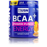 USN BCAA+ Power Punch Energy, 400g, mango and orange - Amino Acids