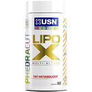 USN Phedra Cut LIPO X, 80 Tablets - Fat burner