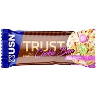USN Trust Cookie Bar 60g, white chocolate with raspberry - Protein Bar
