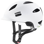 Uvex oyo white-black mat 46 – 50 cm - Prilba na bicykel